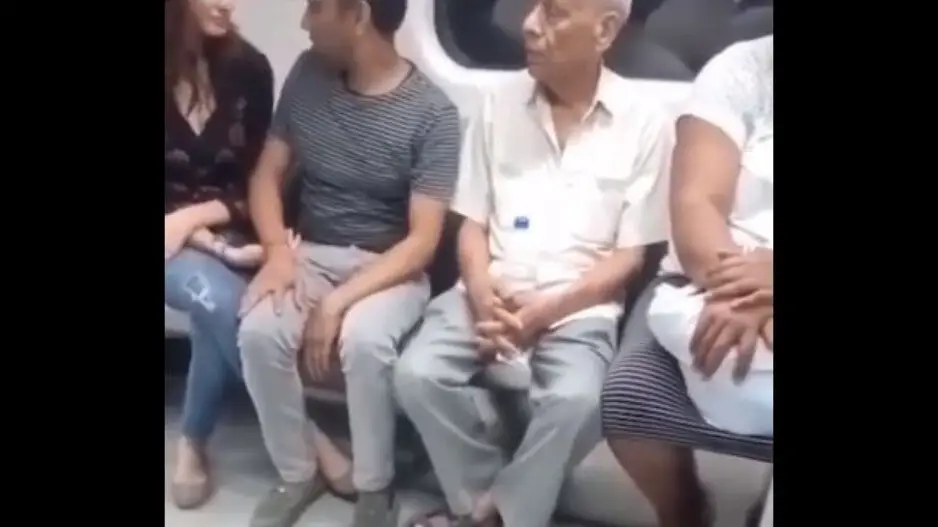 Delhi Metro: Couple fails to control, gets intimate in train; stern action demanded