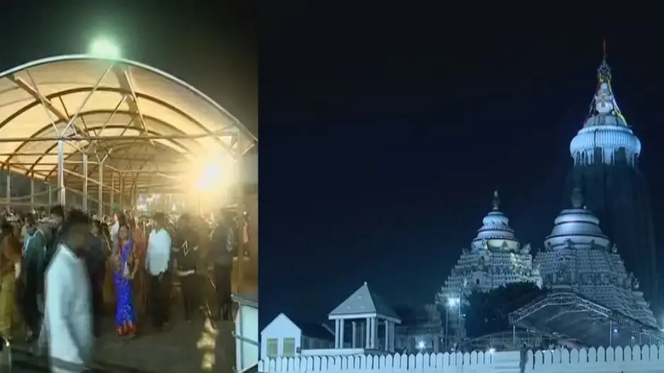Sea of devotees throng Puri Srimandir to seek blessings of Lord Jagannath on first day of New Year 2025