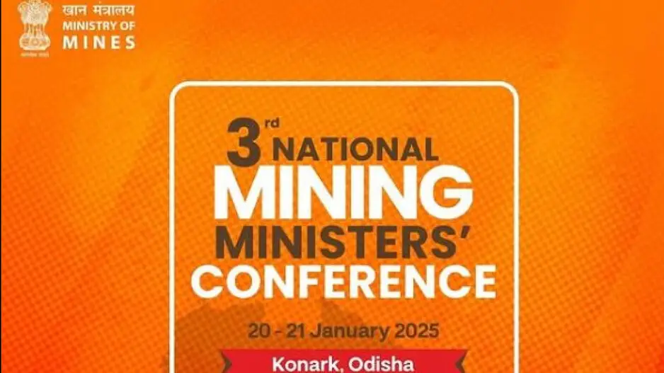 Mines Ministry to host 3rd National Mines Ministers’ Conference at Odisha’s Konark