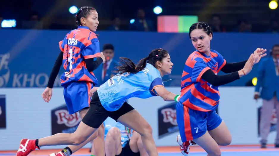 India women clinch Kho Kho World 2025 with commanding win over Nepal in final