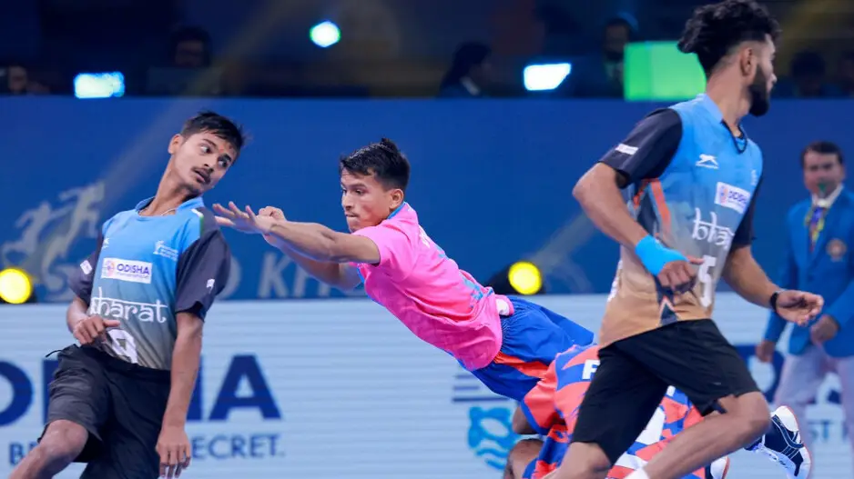 Indian men edge past Nepal 54-36 to be crowned champion in first-ever Kho Kho World Cup