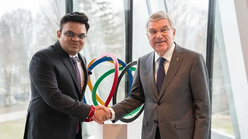 ICC Chair meets IOC President to discuss key LA 2028 initiatives for cricket