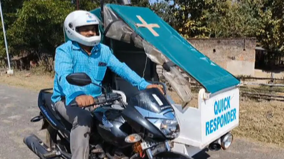 'Ambulance Man' of Odisha ferried over 3,000 patients, mostly expectant mothers, on motorcycle
