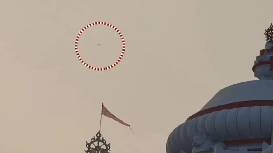 Drone spotted over Puri Jagannath temple again, spurs security concerns