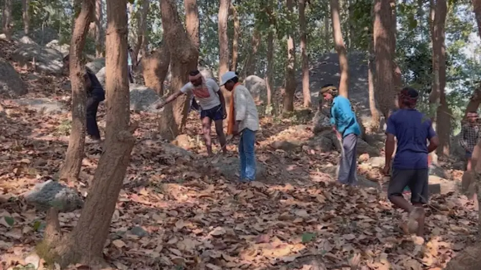 Villagers in Odisha’s Gajapati district ensure forest preservation amid fire threat with onset of summer
