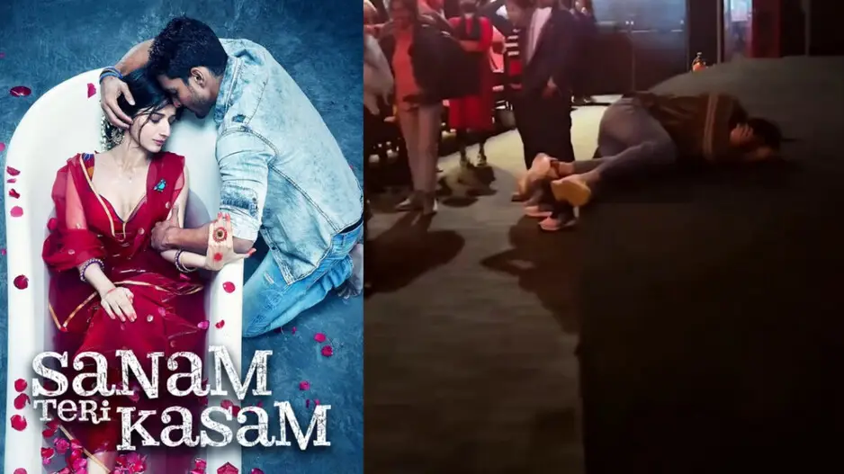 Sanam Teri Kasam craze: 'Heartbroken' fan spotted crying inconsolably in theatre, watch