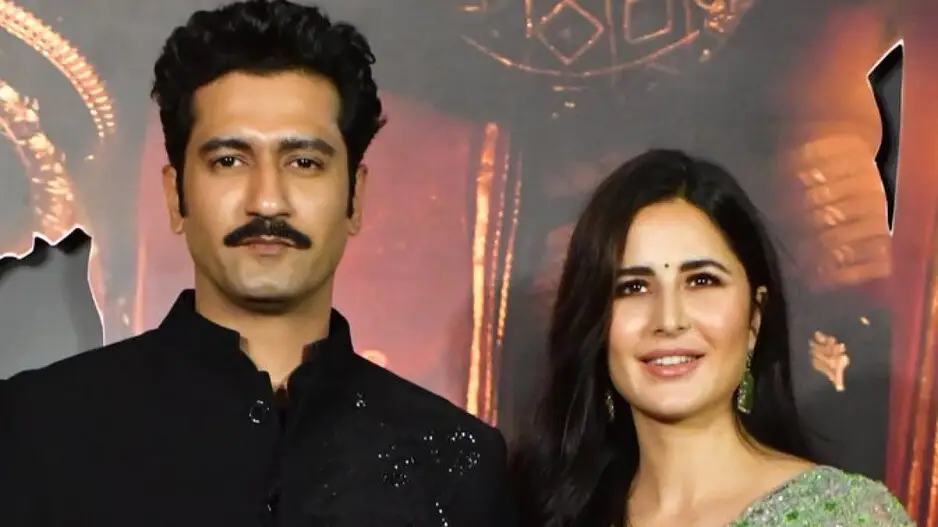 Insane Aura - Fans can't stop raving about Katrina Kaif as she poses with Vicky Kaushal during Chhaava screening Watch