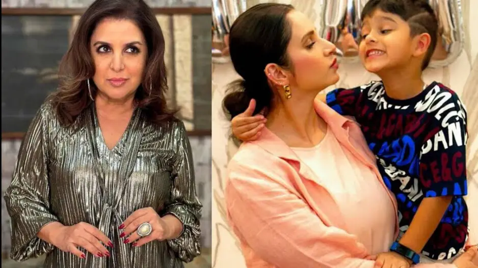 Farah Khan asks Sania Mirza's son to 'do a Udit Ji' on her!
