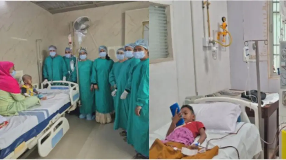 4-year-old donates stem cells to save sister as SCB performs first-of-a-kind bone marrow transplant in Odisha