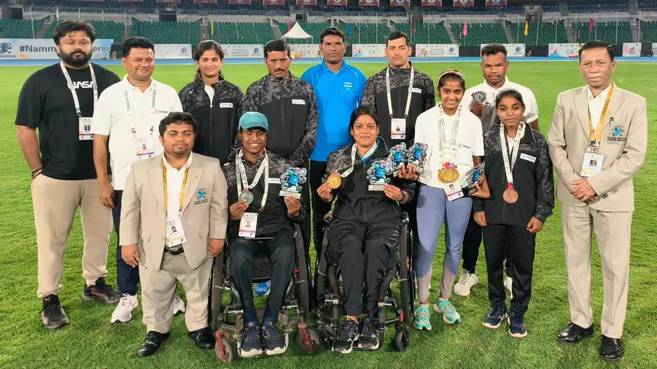 National Para Athletics Championship 2025: Odisha para athletics team wins 7 medals