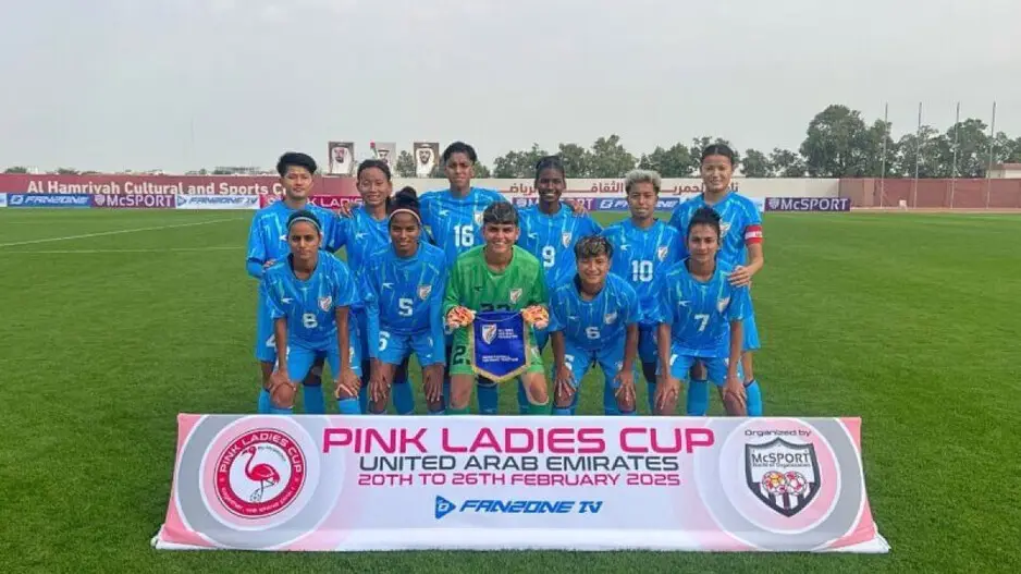 Football: India beat Jordan 2-0 in Pink Ladies Cup 2025