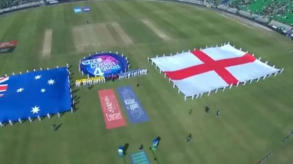 Champions Trophy: Major blunder as India’s national anthem played ahead of Aus-Eng game