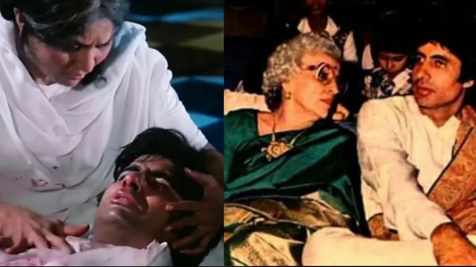 Amitabh Bachchan's iconic death scene in Deewaar: Here's how Teji Bachchan reacted
