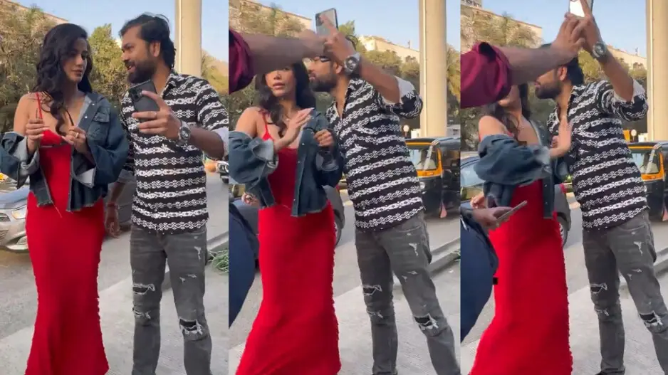 Poonam Pandey's 'fan' reveals TRUTH behind trying to forcibly kiss her! Netizens refuse to accept