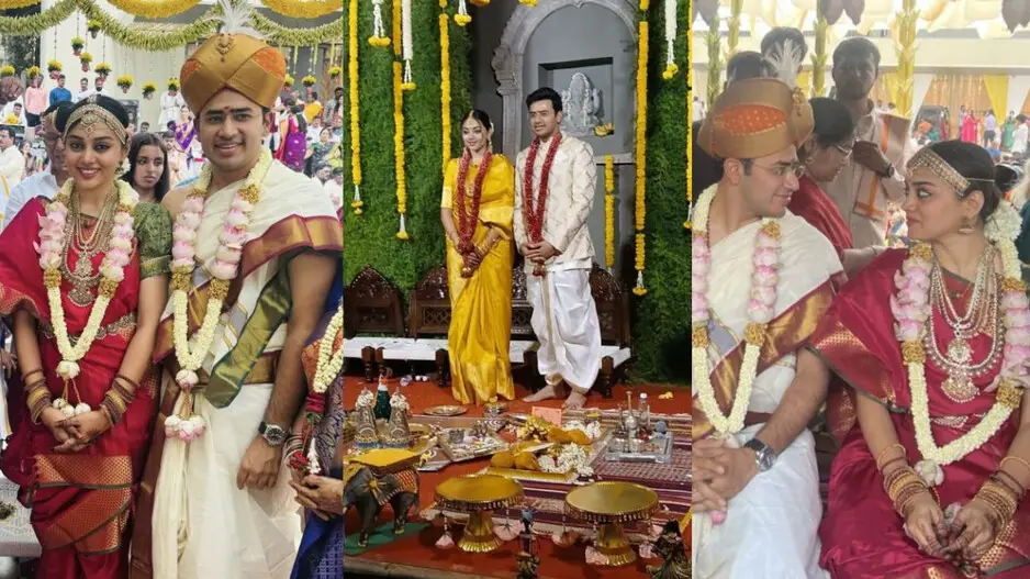 Tejasvi Surya marries Carnatic Singer Sivasri Skandaprasad in Bengaluru; Know all about the bride