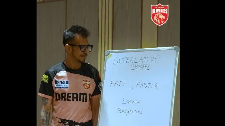 Amid divorce news and IPL 2025, Yuzvendra Chahal turns professor; watch