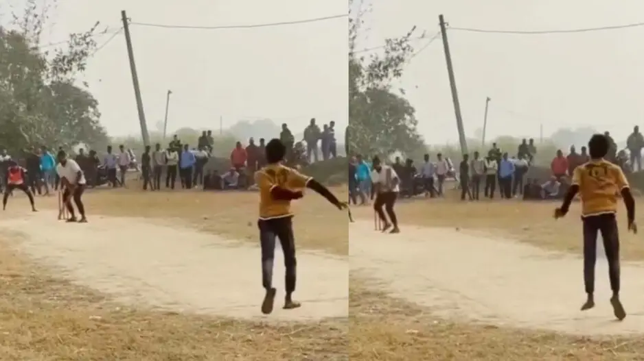 Gully Cricket's 'Gumrah'! Kid's bowling style will leave any batsman confused, watch