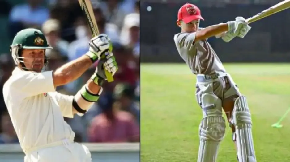 Ricky Ponting’s son stuns everyone with textbook-perfect pull shots during Punjab Kings training
