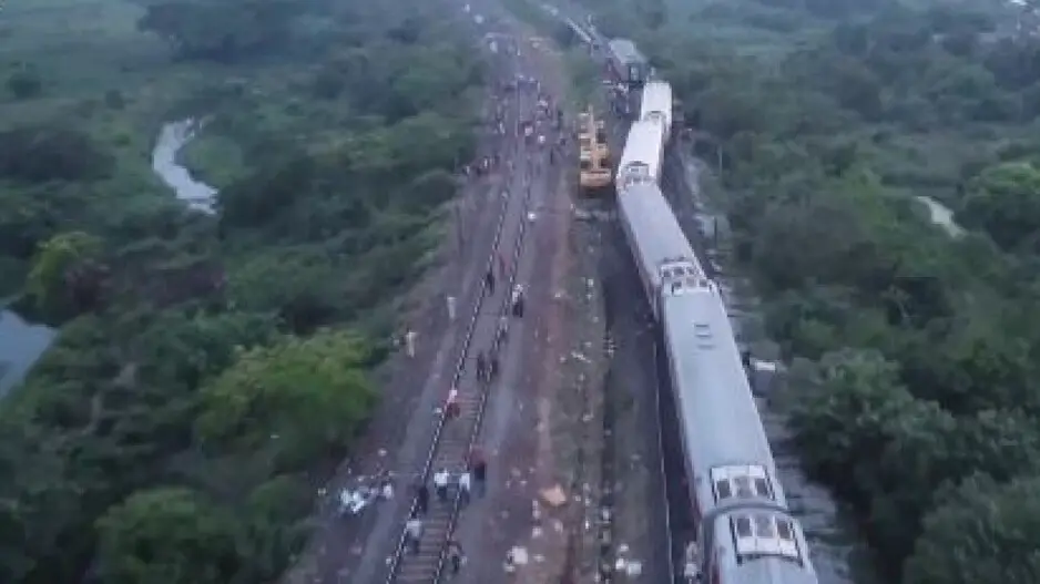 Bangalore-Kamakhya Express mishap in Odisha: Watch drone visuals of restoration work
