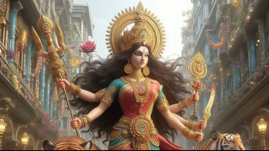 Tamannaah Bhatia shares beautiful depictions of Goddess Durga linked with modern-day women amidst Navratri