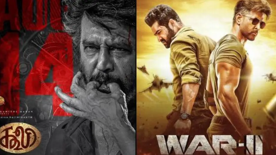 Rajinikanth Vs Hrithik Roshan and Jr NTR! War 2 to witness box office clash with Coolie