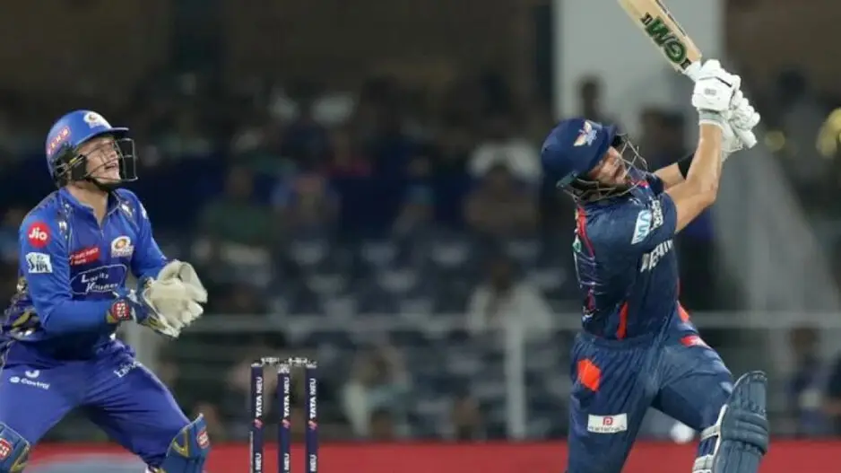 IPL 2025: Marsh, Markram score half-centuries as LSG make 203/8 against MI