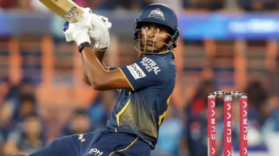 IPL 2025: Sudharsan's 82 takes GT to 217/6 against RR