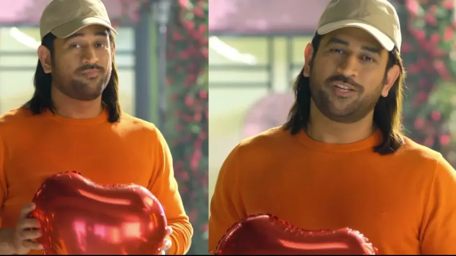 MS Dhoni is the 'New Lover Boy' in town!