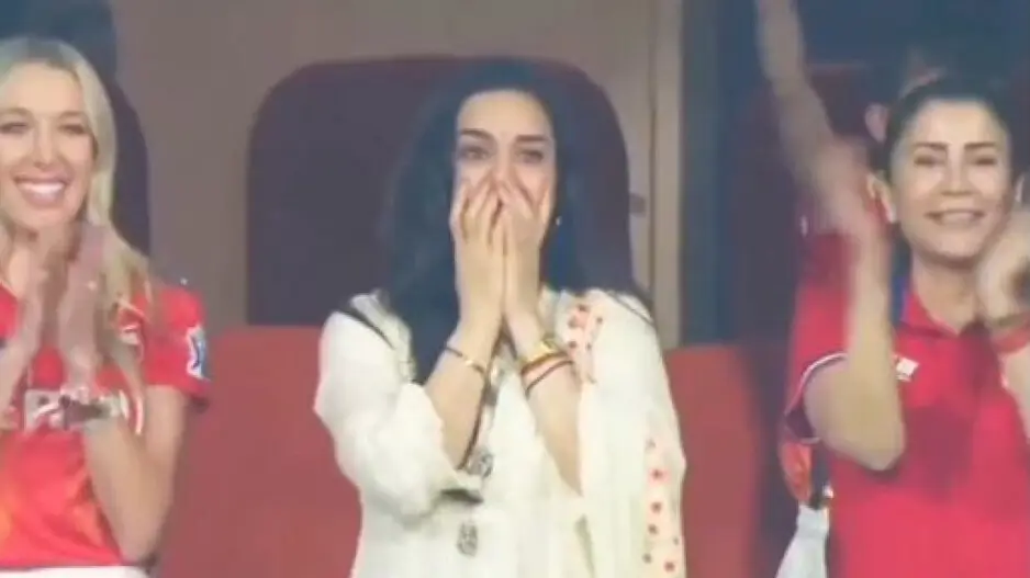 Preity Zinta in tears as Punjab Kings pull off historic win against KKR