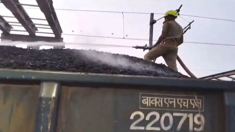 2 bogies of goods train catch fire in Odisha’s Balasore