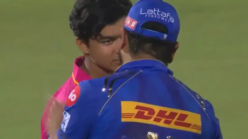 IPL 2025: Rohit 's incredible gesture for Suryavanshi after his duck goes viral