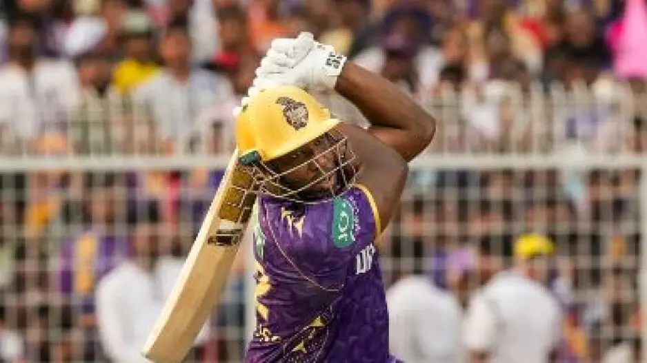 IPL 2025: Russell storm powers KKR to 206/4 against Rajasthan Royals