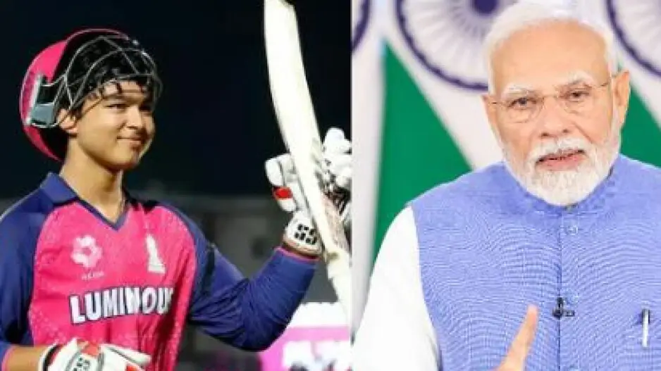 PM Modi hails Rajasthan Royals Vaibhav Suryavanshi's sensational knock in IPL 2025