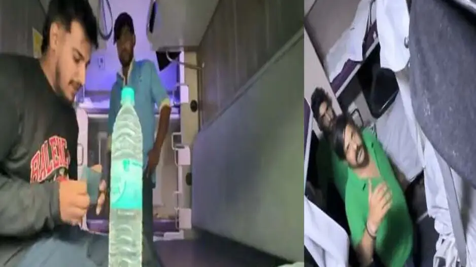 Watch: Passenger brutally attacked inside train by pantry staff; railway responds after outrage