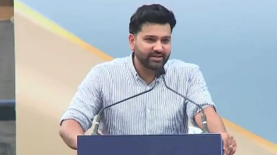 WATCH: Rohit Sharma makes hilarious remark on MI teammates on special day