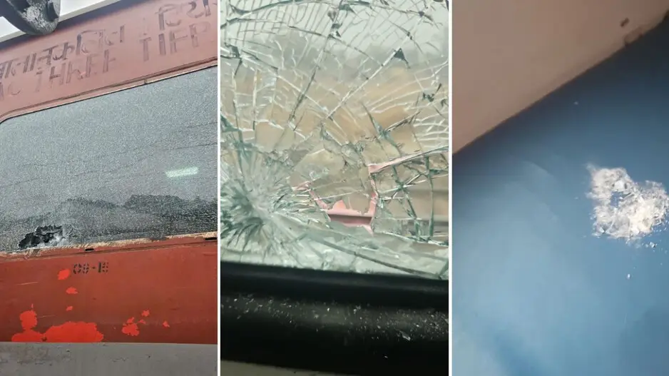 Stones pelted at Puri-Hatia Tapaswini Express in Odisha; impact shatters windowpane leaving passengers in shock