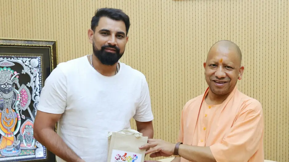 Mohammed Shami meets UP CM Yogi Adityanath, reignites BJP joining buzz