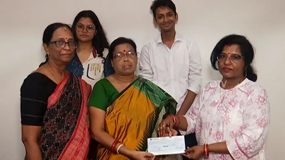 OTV Cares donates Rs 10 lakh for sports ground development at Khordha Women's College