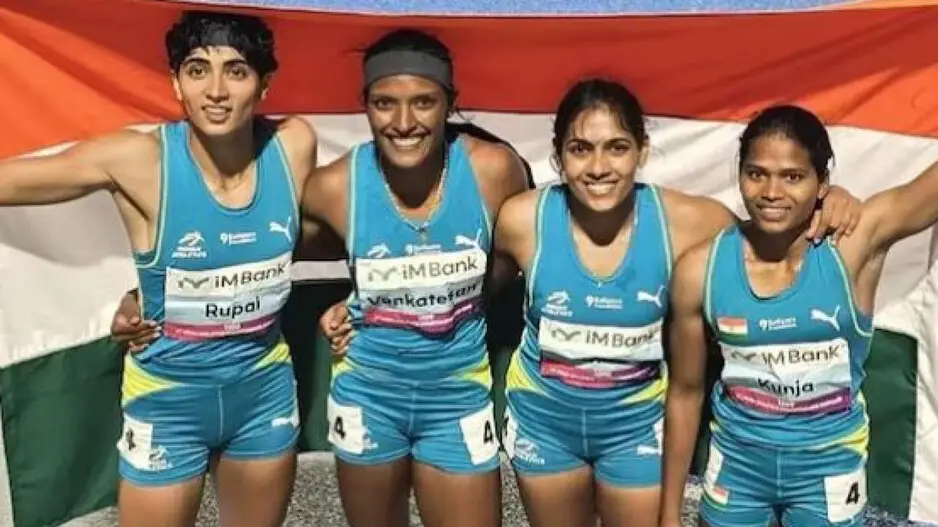 Asian Athletics: India signs off with 24 medals; Sachin, Parul, women's relay team win silver