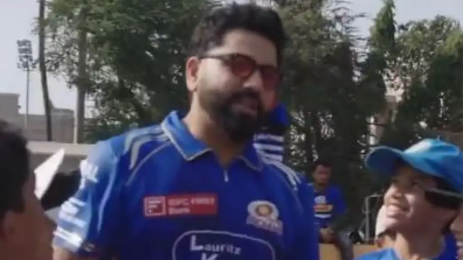WATCH: Rohit Sharma's hilarious reply to fan asking about his weakness goes viral