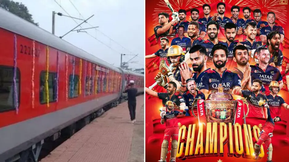 Indian Railways, Election Commission join millions of fans with tributes to RCB’s historic IPL 2025 triumph