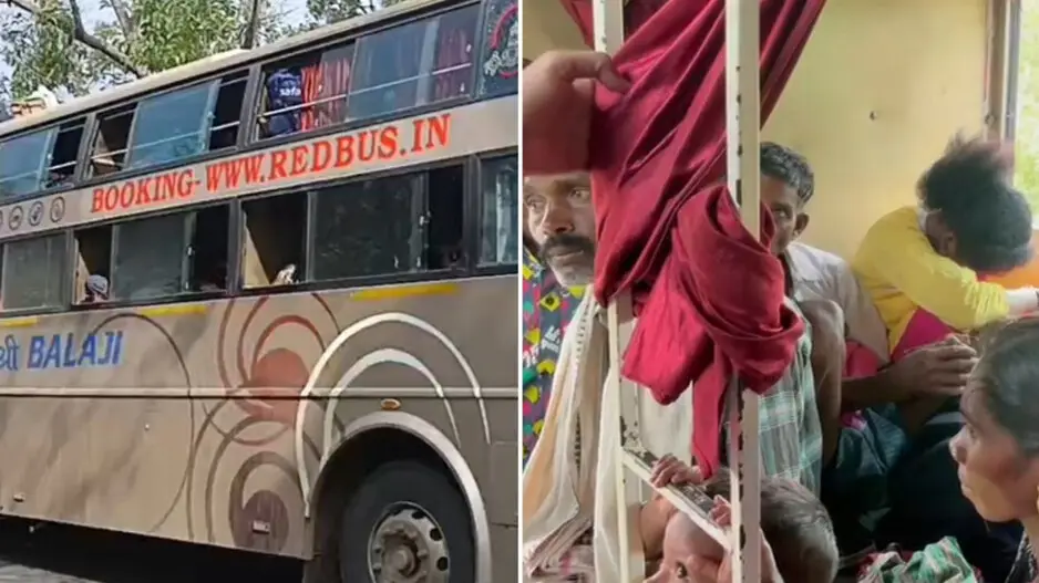 116 migrant workers rescued after RTO intercepts overloaded bus in Odisha’s Malkangiri