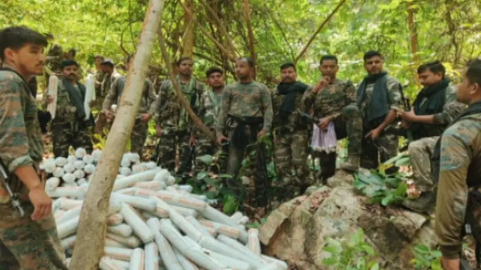 Explosive loot by Maoists in Odisha: Daring video shows security forces in high-risk recovery operation
