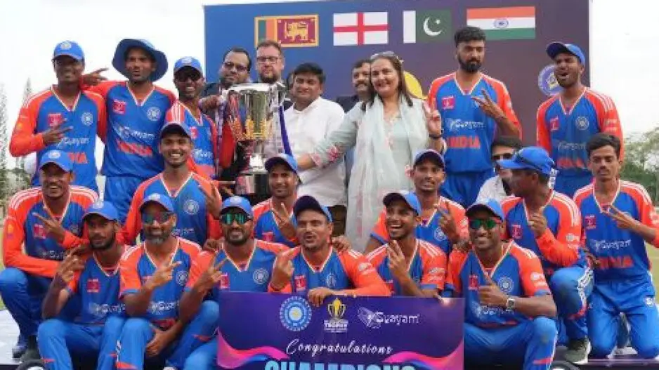 India's first mixed disability cricket team to play IT20 series in England
