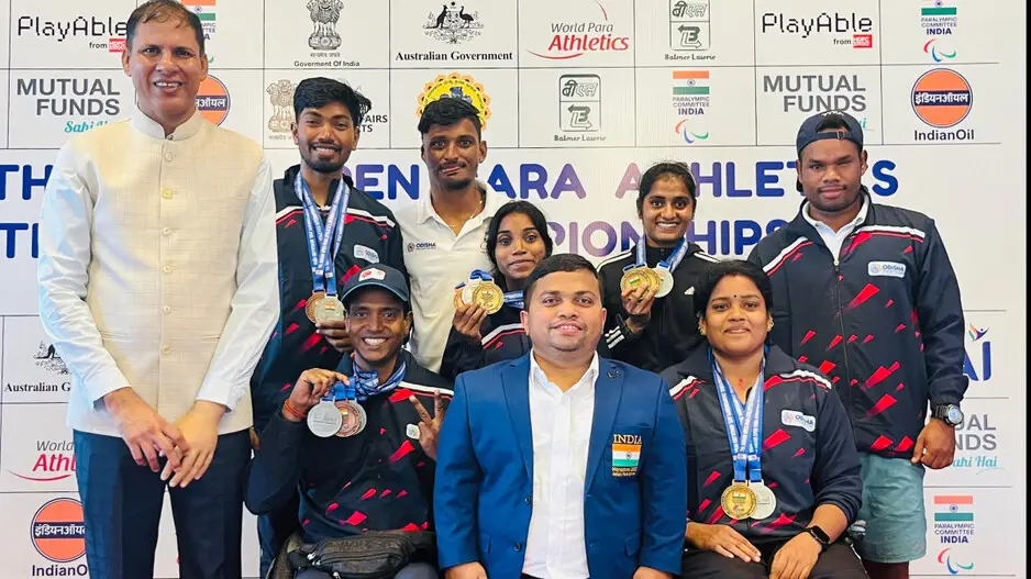 Indian Open Para Athletics International Championship: Odisha win 11 medals including 4 gold