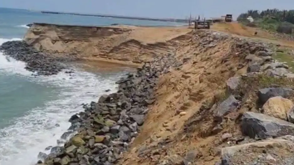 Climate crisis hits Ganjam: Aryapalli beach erosion continues to worsen