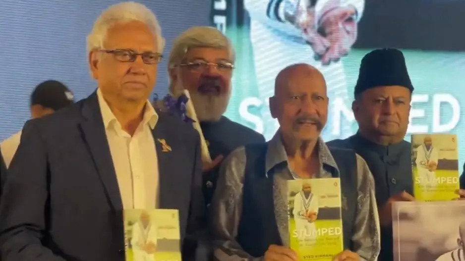 Cricketer Siraj launches 1983 World Cup-winning wicketkeeper Kirmani's autobiography 'Stumped'