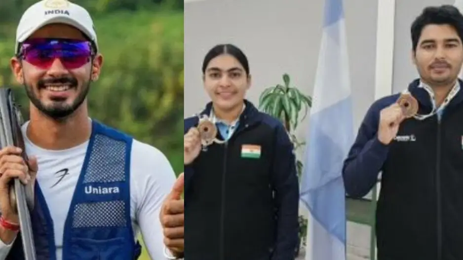 Anant Jeet Naruka shoots gold; Saurabh-Suruchi pair wins 10m air pistol mixed team bronze