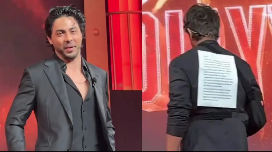 Aryan Khan’s 'nervous' debut speech sparks fan reactions, 'Ditto copy of Shah Rukh Khan'