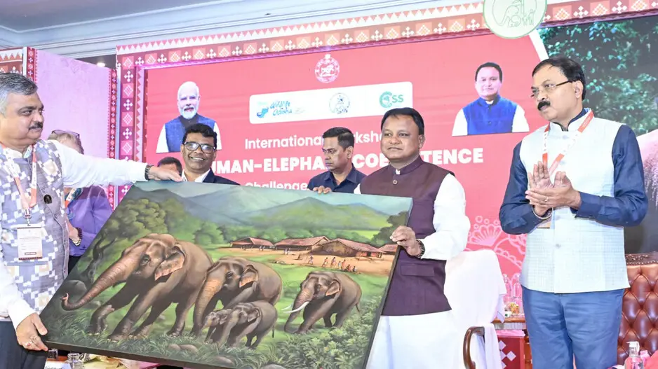 Odisha hosts international workshop on human-elephant coexistence; CM Majhi calls for joint action
